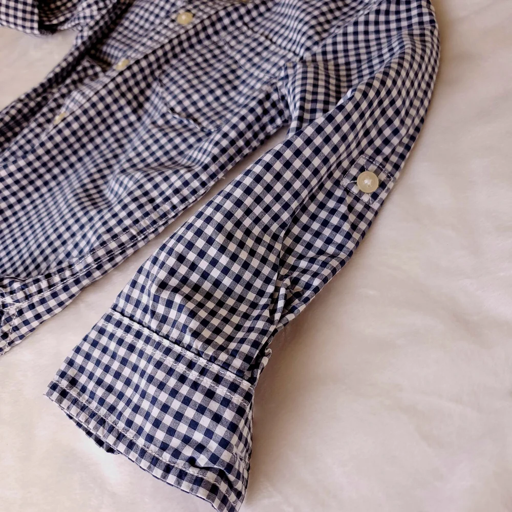 GAP Classic Checkered Button-Up Shirt
